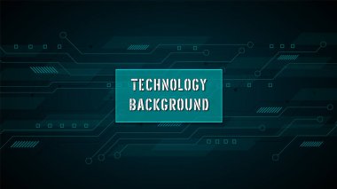 Yüksek teknolojili dijital veri bağlantı sistemi ve bilgisayar elektronik desing ile devre teknolojisi arka planı