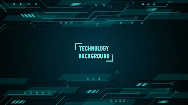 Antecedentes Tecnología Circuitos Con Sistema Conexión Datos Digitales Alta Tecnología — Archivo Imágenes Vectoriales