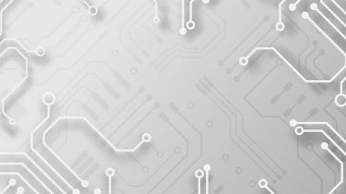 Yüksek teknolojili dijital veri bağlantı sistemi ve bilgisayar elektronik desing ile devre teknolojisi arka planı