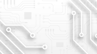 Yüksek teknolojili dijital veri bağlantı sistemi ve bilgisayar elektronik desing ile devre teknolojisi arka planı