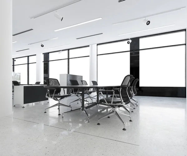 Renderowania Biznesowe Sala Budynek Biurowy — Zdjęcie stockowe