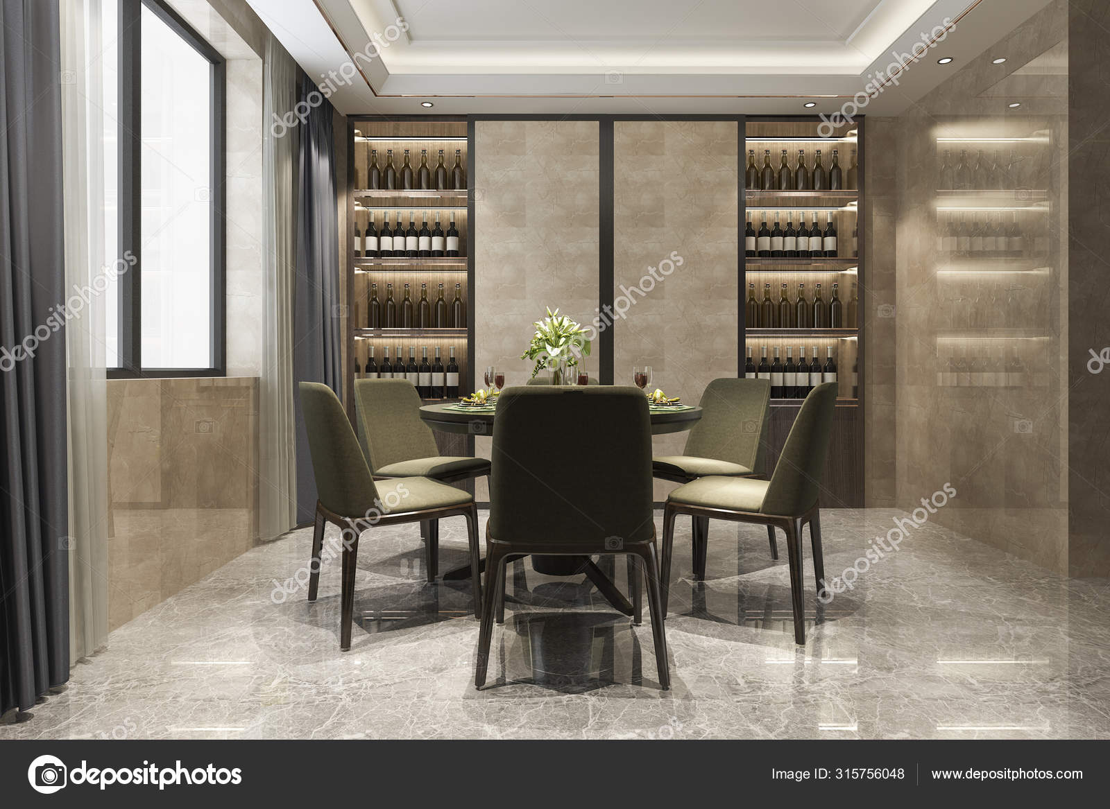 Wine Themed Dining Room Ideas