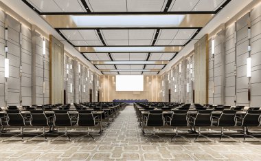3D Seminer Odası Otel 'de