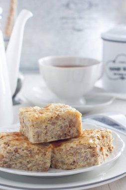 Buğday Krupenik lor, seçici odak ile