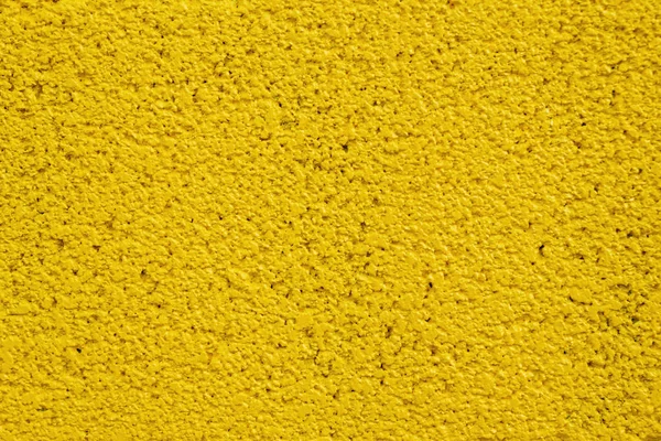 Parede Pedra Amarela Pintada Para Fundo Textura — Fotografia de Stock