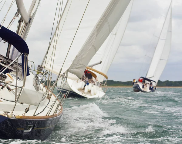 Racing Yachts — Stockfoto