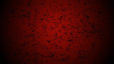 Kirli doku grunge, soyut arkaplan, koyu kırmızı renk. Kalıplı şablon, kentsel çizik duvar kağıdı. Tahıllı retro vintage etkisi