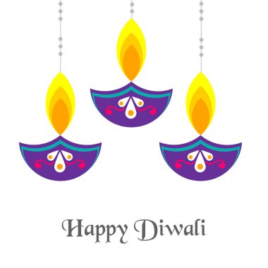 Işıklı yağ lambası, arka plan bulanık diwali dhamaka satışa gösterimi ile mutlu Diwali poster, başlığı, başlık veya tebrik kartı tasarımı.