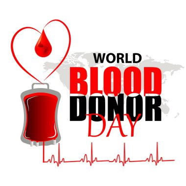 Dünya Kan Bağışı Günü vektör geçmişi. Kırmızı kağıt kesikli farkındalık posteri. 14 Haziran. Hemofili Günü Konsepti - Vektör 