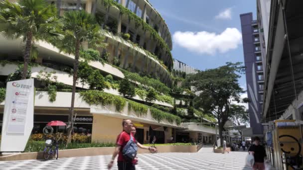Singapur Asya Bedok Şehrin Görünümü — Stok video