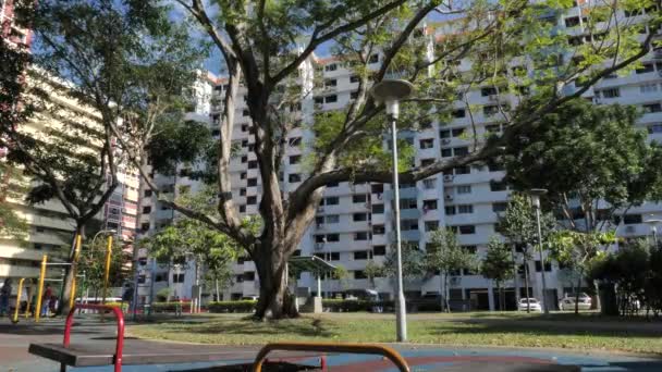 Widok Bedok Town Singapurze Asia — Wideo stockowe