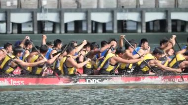 Yavaş çekim Dbs River Regatta 2019