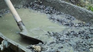 İnşaat için su ile beton karıştırma Builder
