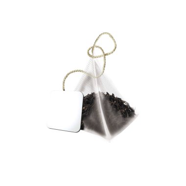 Çay izole piramyd beyaz arka plan 