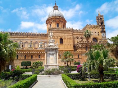Katedral Santa Vergine Maria Assunta Palermo Sicilya - İtalya Tarih içinde