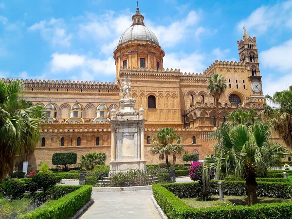 Catedral Santa Vergine Maria Assunta Palermo Sicilia Italia — Foto de Stock