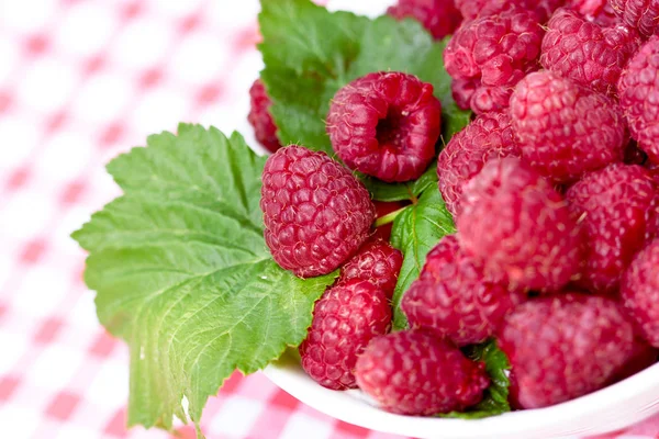 Alimentação Saudável Comida Vegetariana Saudável Close Rospberry Orgânico Fresco — Fotografia de Stock