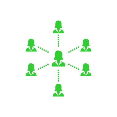 Öğretim, eğitim, takım, takım çalışması, iş sunumu, iş ekibi eğitim yeşil renk simgesi