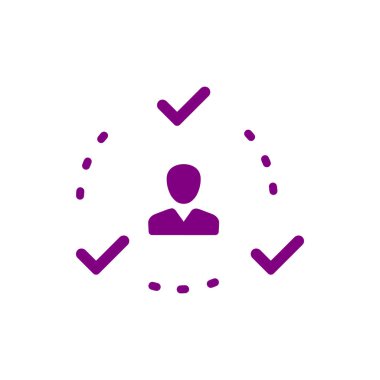 iş planı, iş karar simgesi