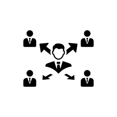 iş planı, iş karar simgesi