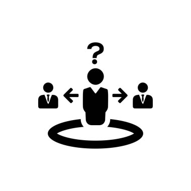 iş planı, iş karar simgesi