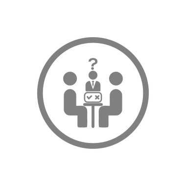 iş planı, iş karar simgesi