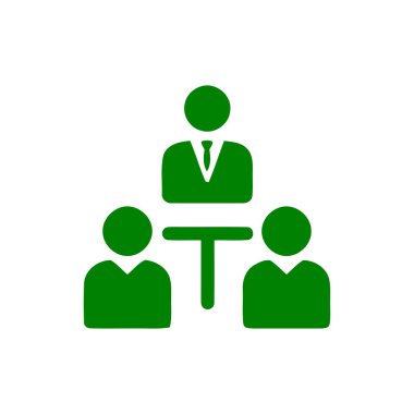 iş planı, iş karar simgesi