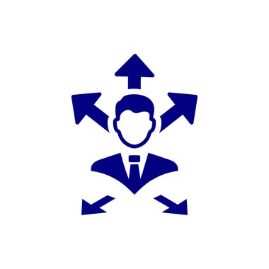 iş planı, iş karar simgesi