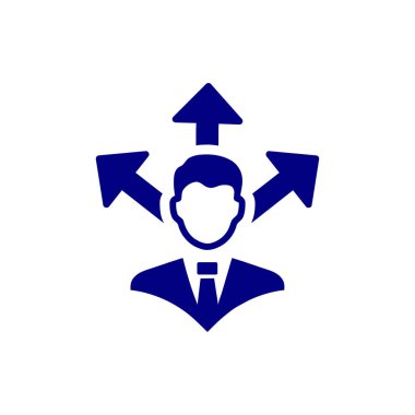 iş planı, iş karar simgesi