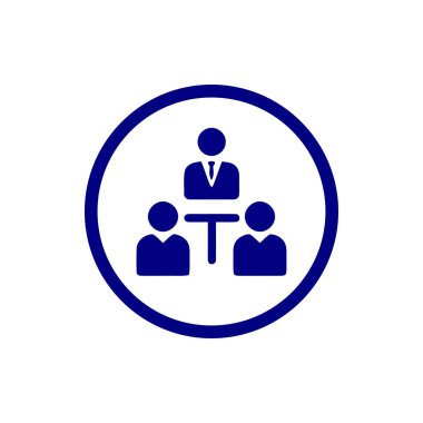 iş planı, iş karar simgesi