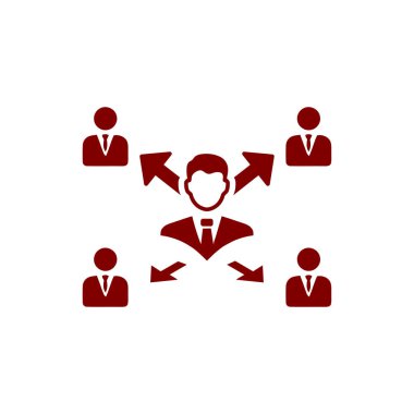 iş planı, iş karar simgesi