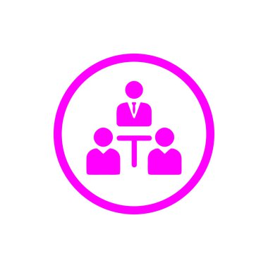 iş planı, iş karar simgesi