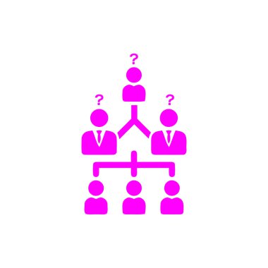 iş planı, iş karar simgesi