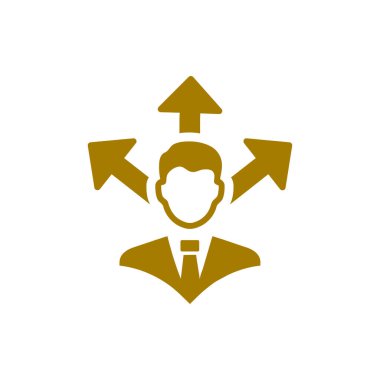 iş planı, iş karar simgesi