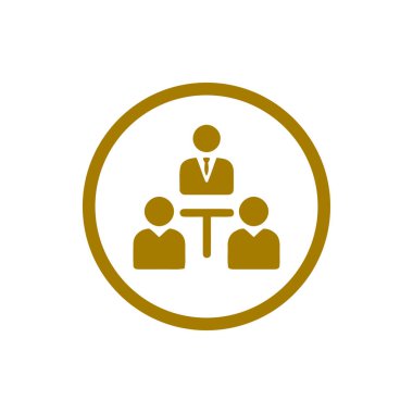 iş planı, iş karar simgesi