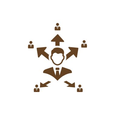 iş planı, iş karar simgesi