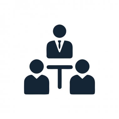 iş planı, iş karar simgesi