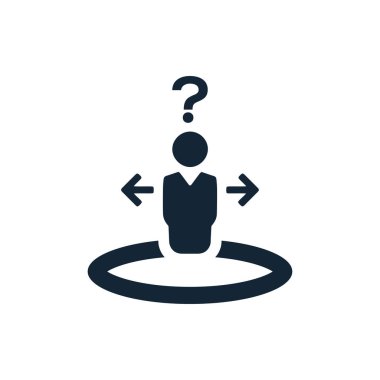 iş planı, iş karar simgesi