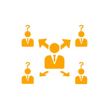 iş planı, iş karar simgesi