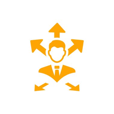 iş planı, iş karar simgesi