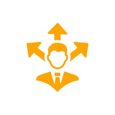 iş planı, iş karar simgesi