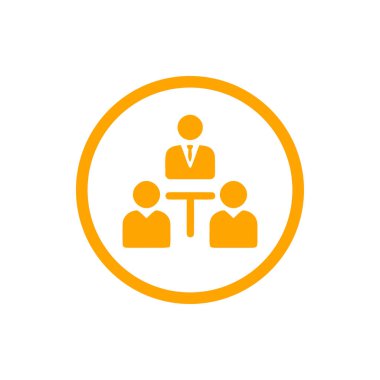 iş planı, iş karar simgesi