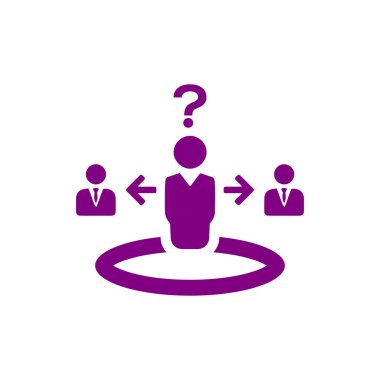 iş planı, iş karar simgesi