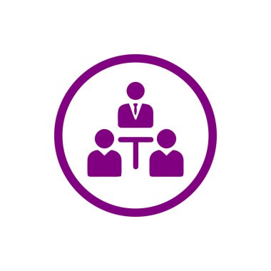 iş planı, iş karar simgesi