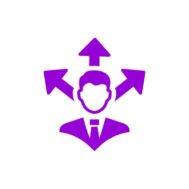 iş planı, iş karar simgesi