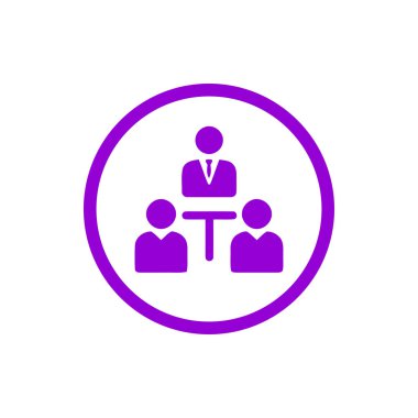 iş planı, iş karar simgesi