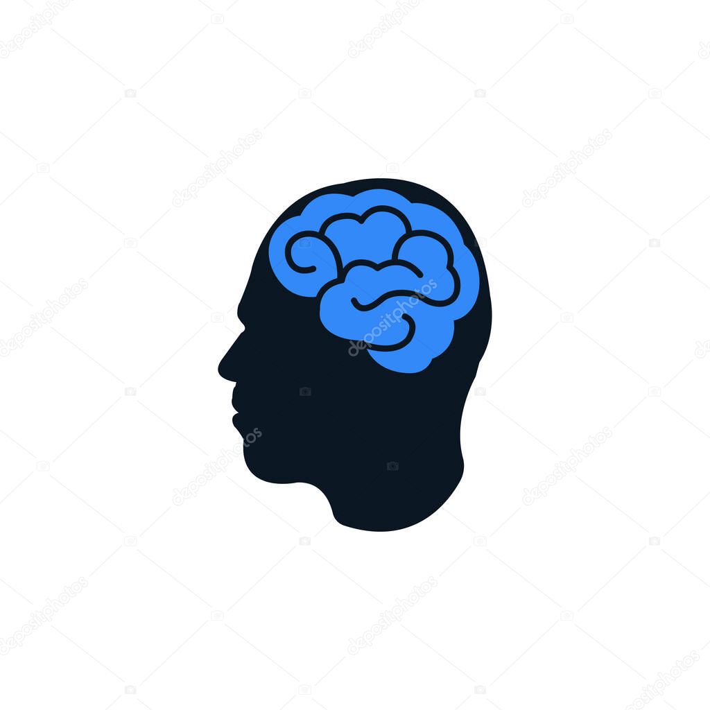 Mental health, psychiatry, psychology, therapy icon
