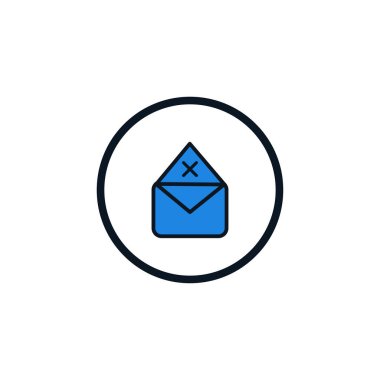 E- posta Spam Simgesi, Çöp Posta Adresi, Yanlış E- posta Adresi Simgesi