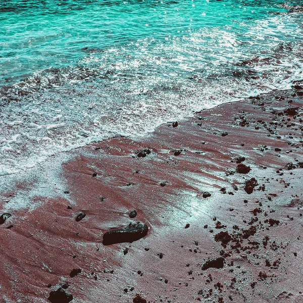 Oceaan Canarische Eiland Minimale Mode Vibes Reizen — Stockfoto