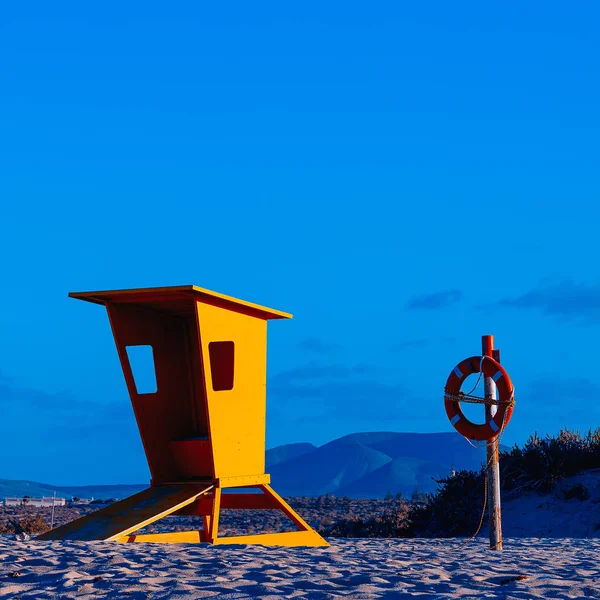 Spiaggia. Concetto di viaggio. Isola delle Canarie — Foto Stock